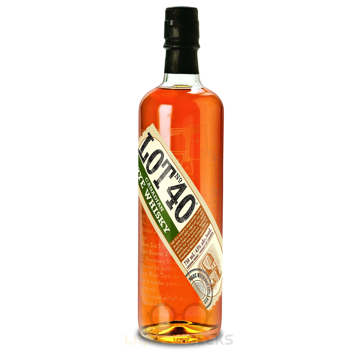 Lot 40 Canadian Rye Whisky - L Geeks