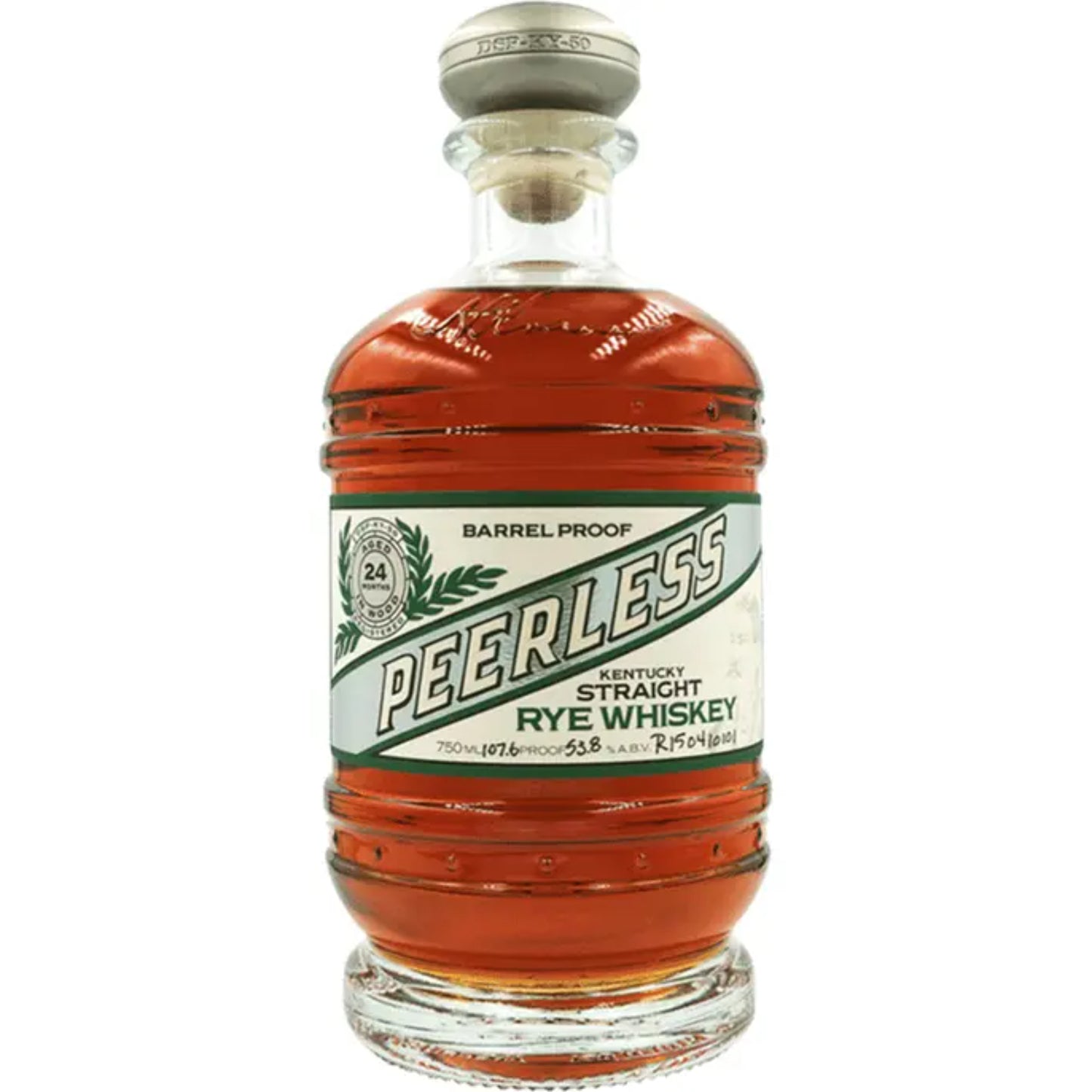 Peerless Straight Rye Whiskey