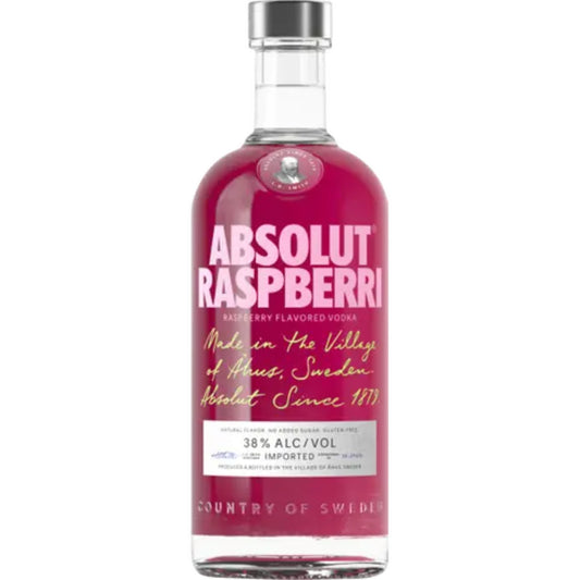 Absolut Raspberry Flavored Vodka - Liquor Geeks