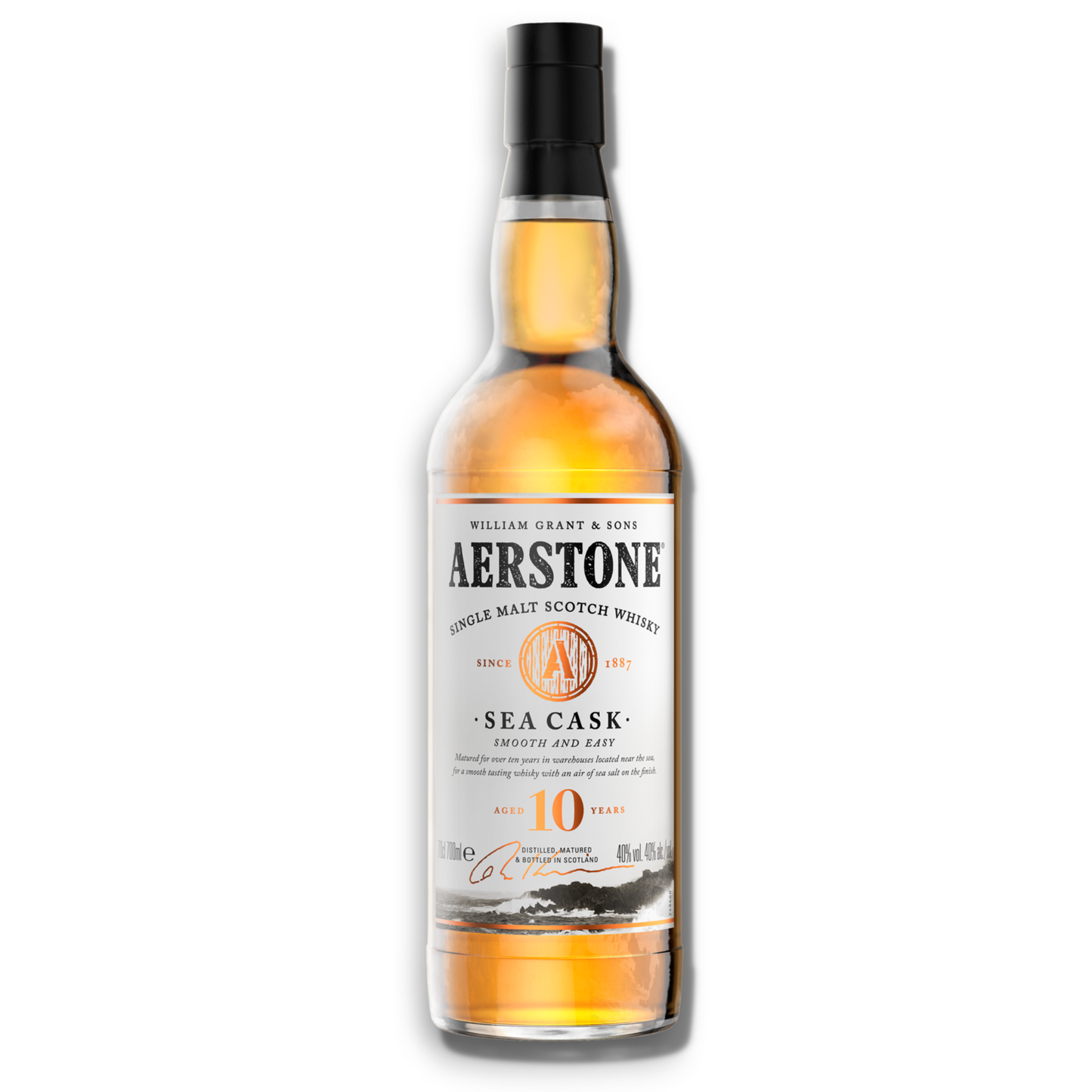 Aerstone 10 Year Old Sea Cask Single Malt Whisky - Liquor Geeks