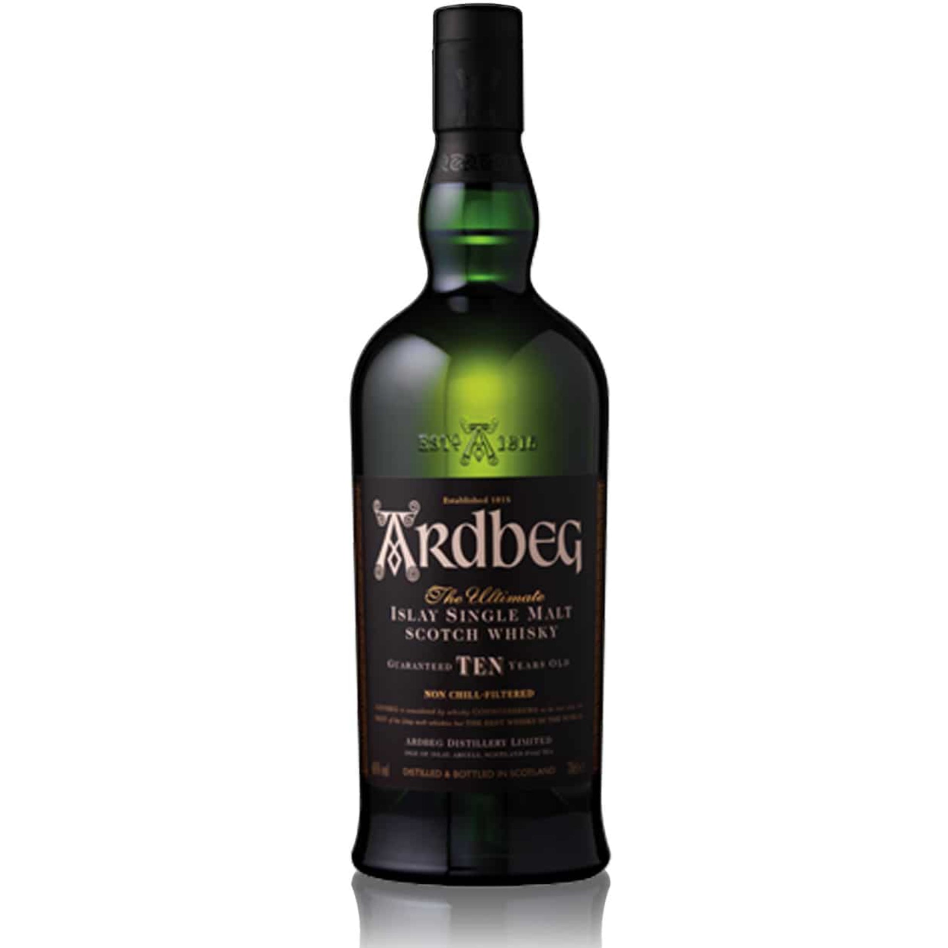 Ardbeg 10 Year Old Islay Single Malt Scotch Whiskey - Liquor Geeks
