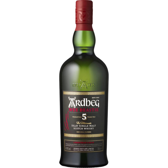 Ardbeg Wee Beastie 5 Year Old Scotch Whiskey - Liquor Geeks