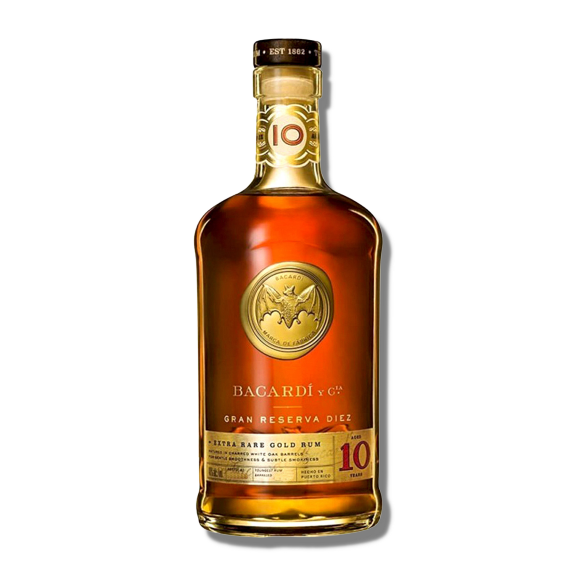 Bacardi Rum Gran Reserva Diez 10 Years Old - Liquor Geeks