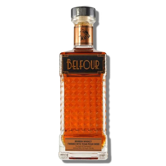 Belfour Bourbon Whiskey Finished With Texas Pecan Wood 92 Proof - Liquor Geeks