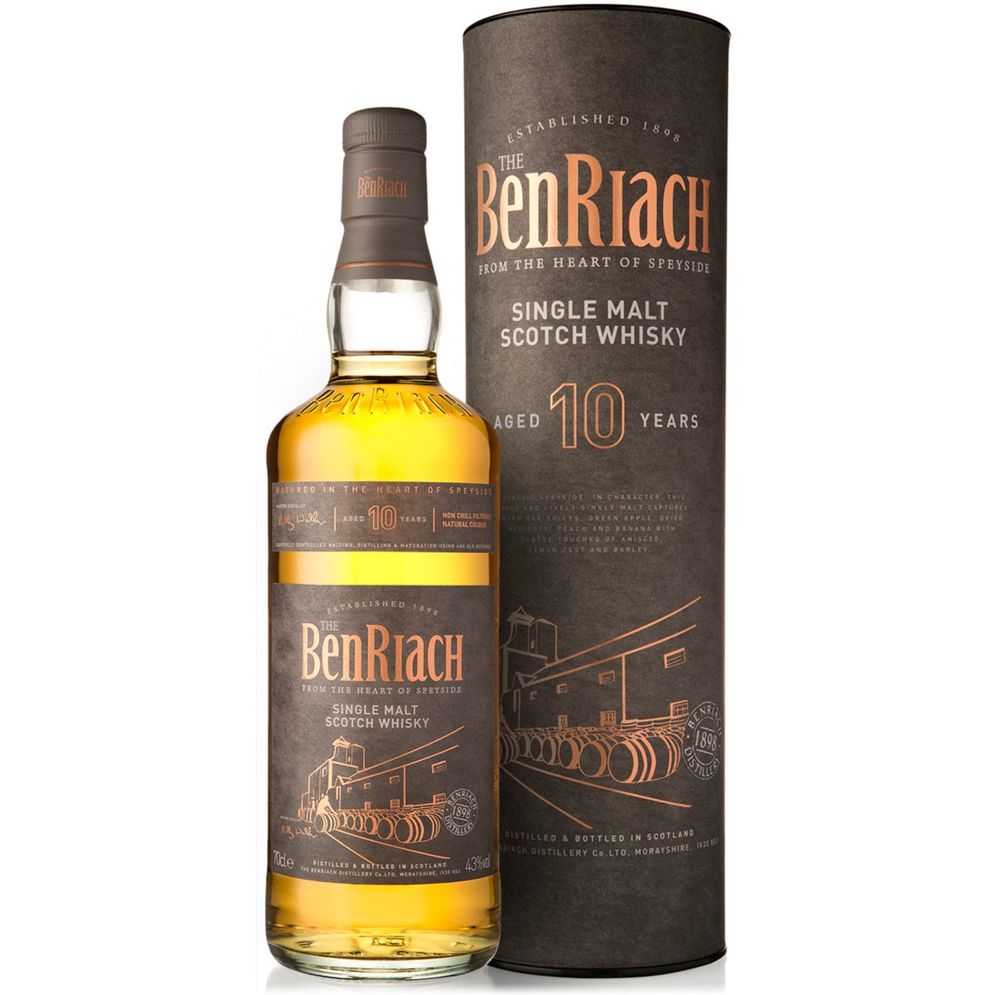 Benriach 10 Year Old Scotch Whisky - Liquor Geeks