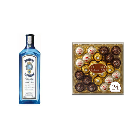 Bombay Sapphire Gin With Gift - Liquor Geeks