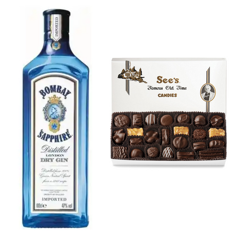 Bombay Sapphire Gin With Gift - Liquor Geeks