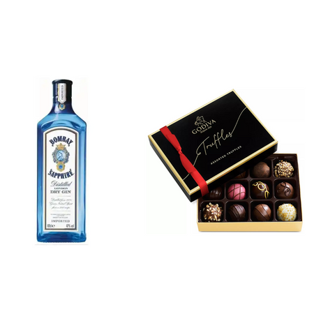 Bombay Sapphire Gin With Gift - Liquor Geeks