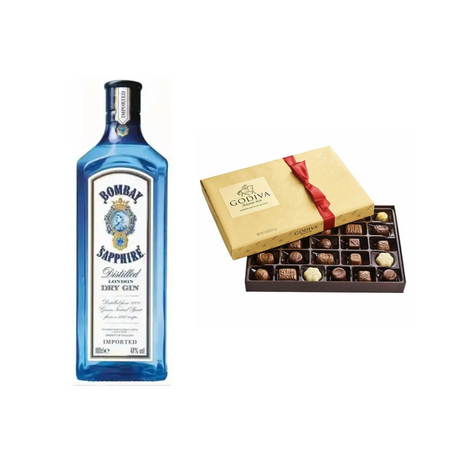 Bombay Sapphire Gin With Gift - Liquor Geeks