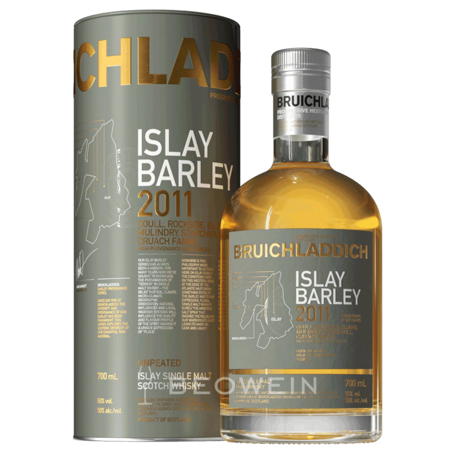 Bruichladdich Islay Barley Single Malt 2011 - Liquor Geeks