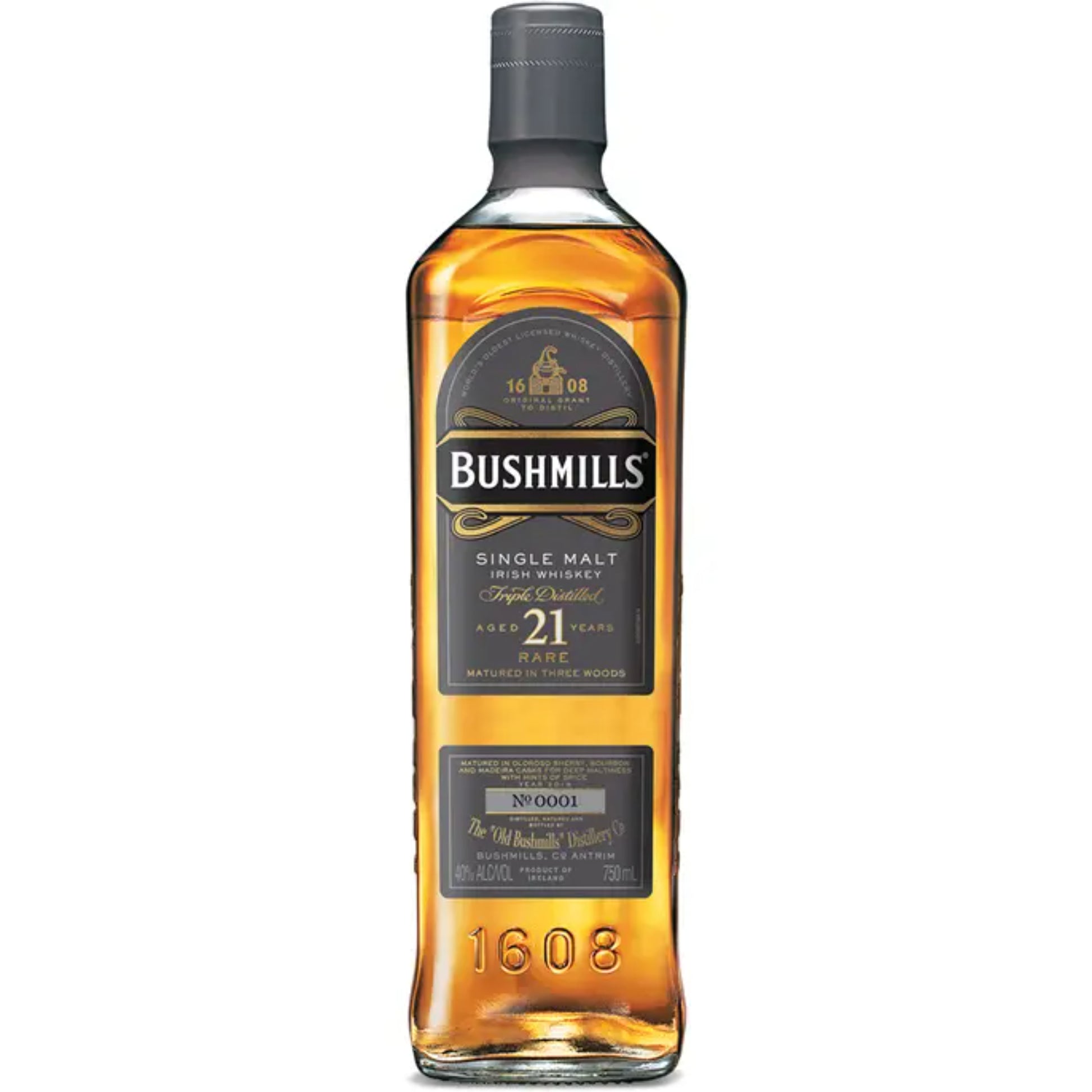 Bushmills 21 Year Irish Whiskey - Liquor Geeks