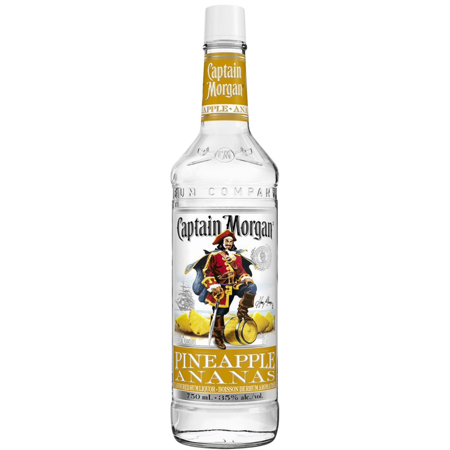 Captain Morgan Pineapple White Rum - Liquor Geeks