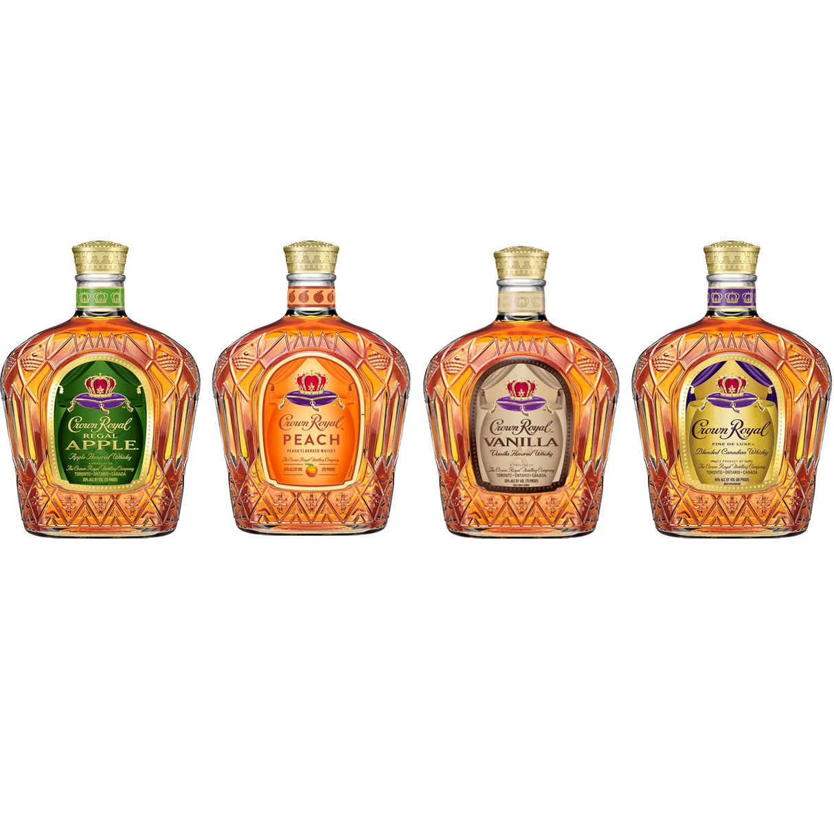 Crown Royal 4 Pack Combo - Liquor Geeks