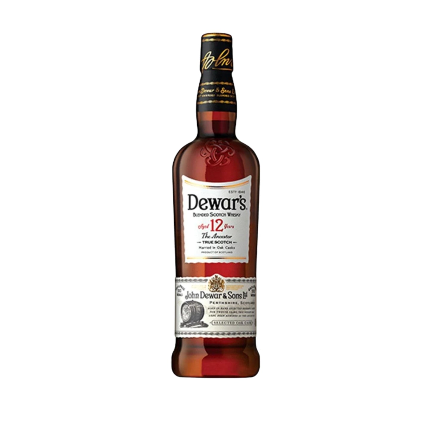 Dewar's 12 Year Old Scotch Whiskey - Liquor Geeks