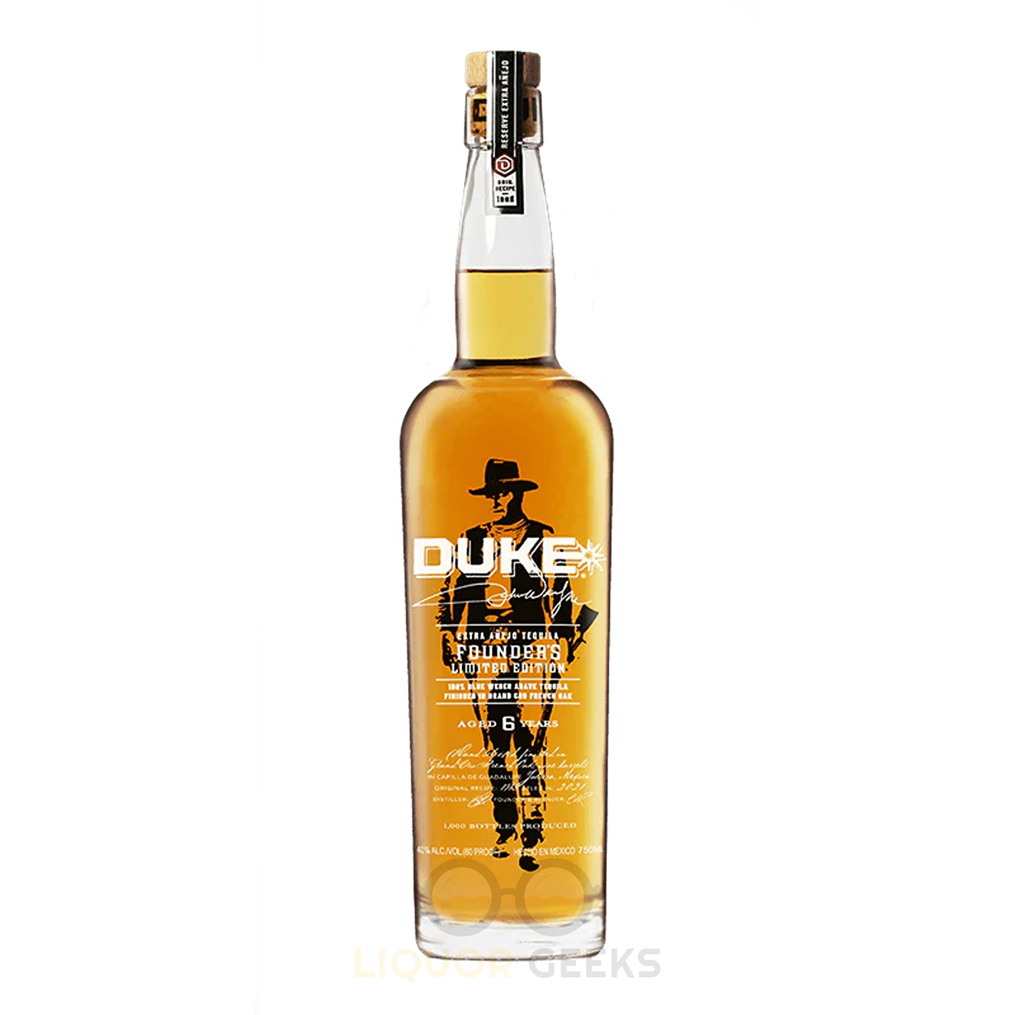 Duke Extra Anejo Tequila Founder's Limited Edition - Liquor Geeks