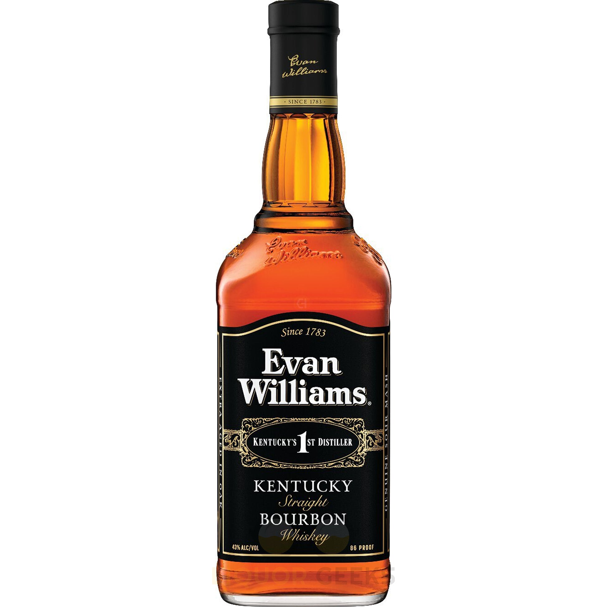 Evan Williams Black Label Bourbon - Liquor Geeks