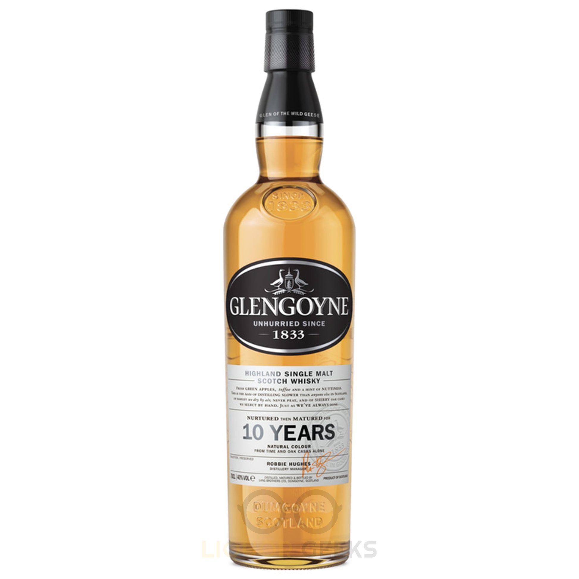 Glengoyne 10 Years Old Highland Single Malt Whiskey Scotland - Liquor Geeks