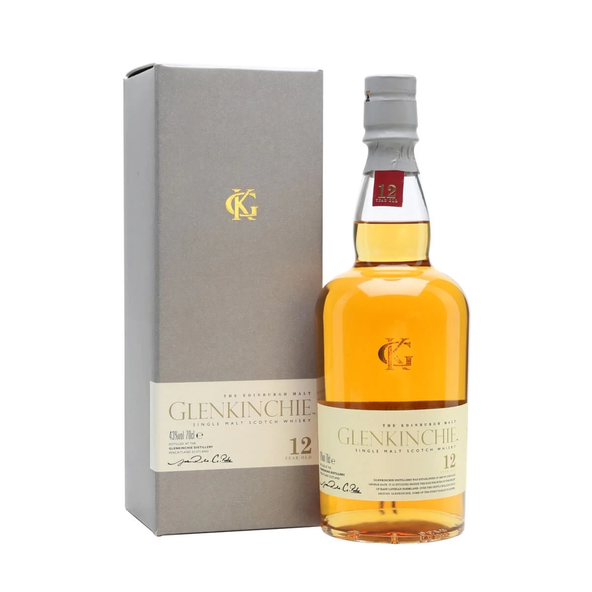 Glenkinchie Single Malt Scotch 12 Year - Liquor Geeks