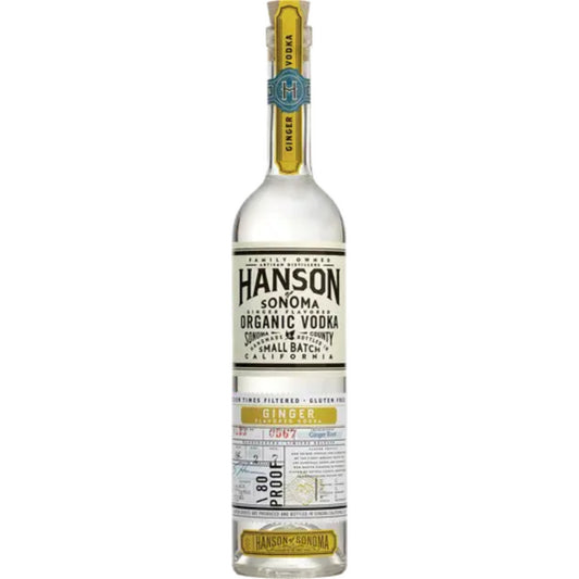 Hanson of Sonoma Ginger Organic Vodka - Liquor Geeks