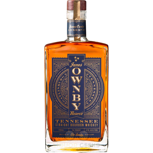 James Ownby Reserve Straight Bourbon - Liquor Geeks