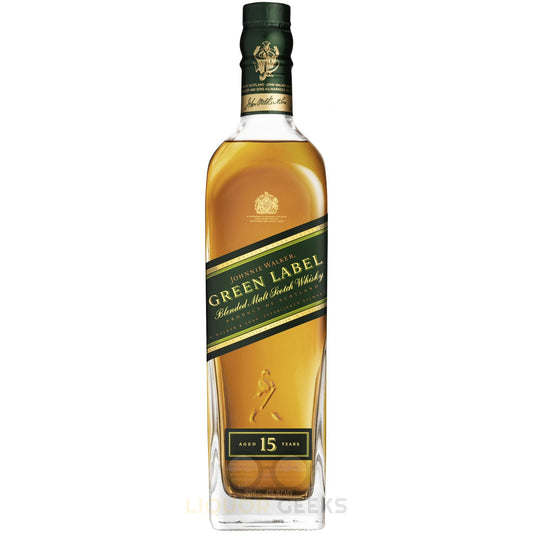 Johnnie Walker Green Label 15 Year Blended Scotch Whisky - Liquor Geeks