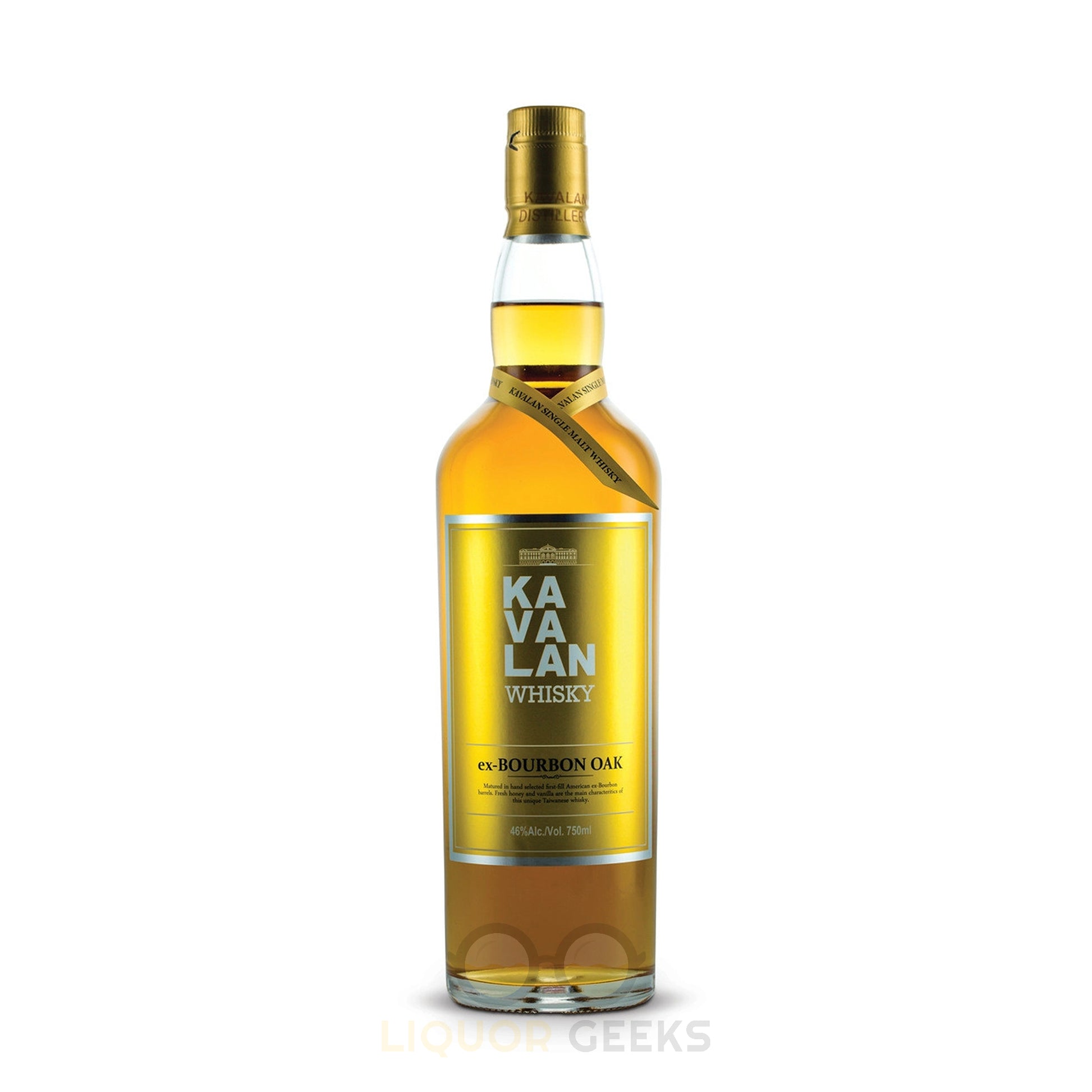 Kavalan Ex-Bourbon Oak Taiwan Whiskey - Liquor Geeks