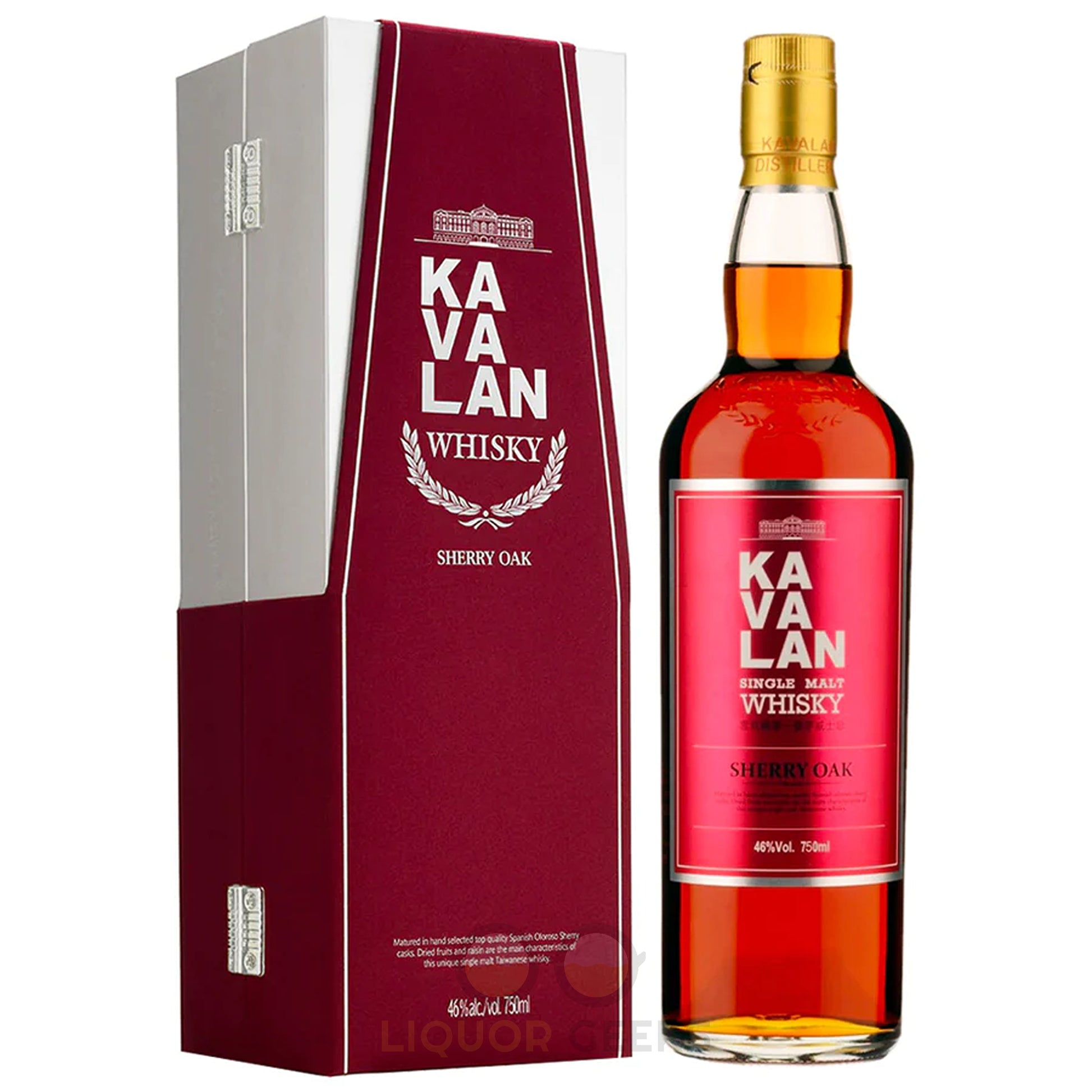 Kavalan Single Malt Whisky Sherry Oak - Liquor Geeks