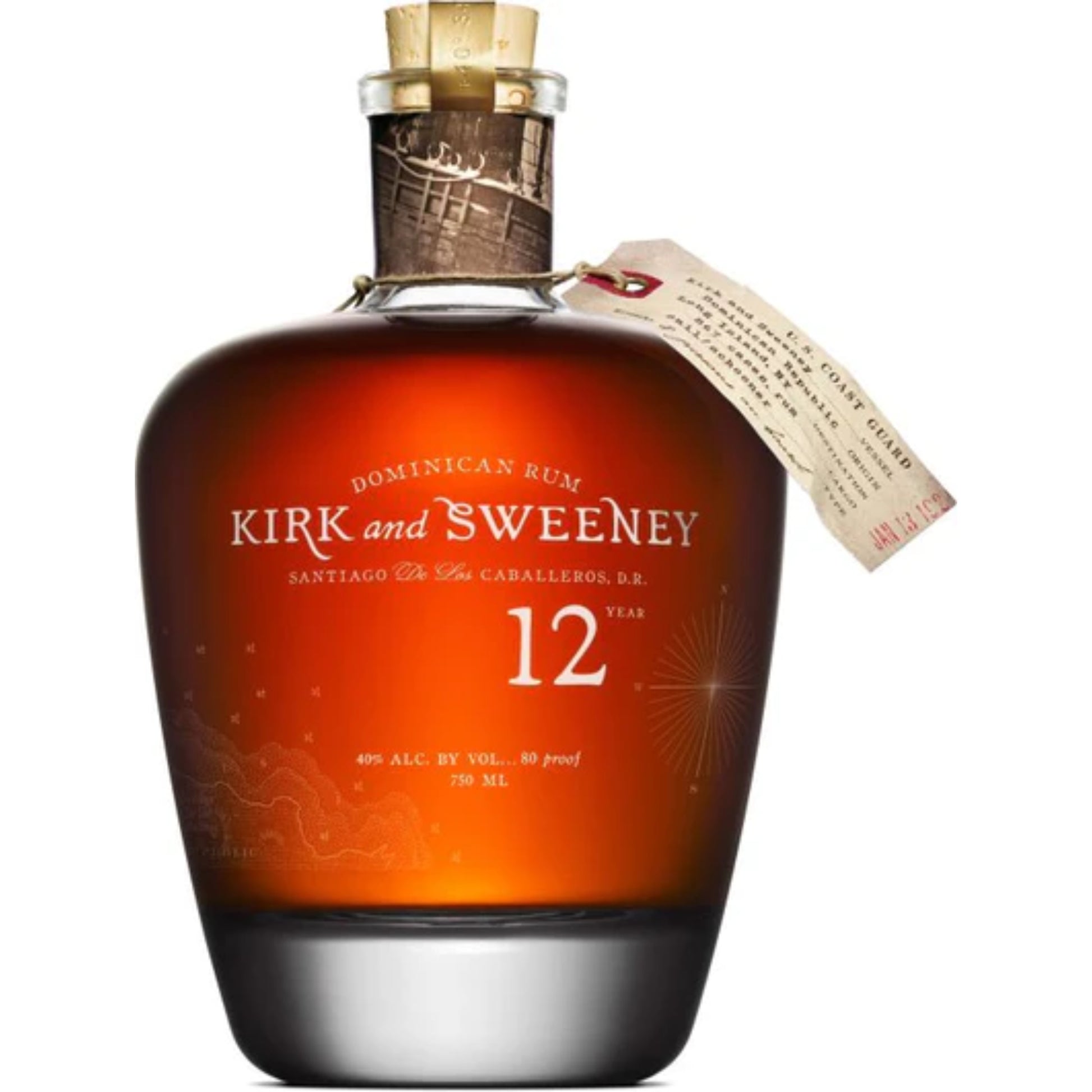 Kirk And Sweeney 12 Year Dominican Rum - Liquor Geeks