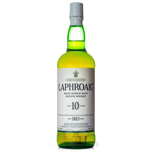 Laphroaig Single Malt Scotch 10 Year - Liquor Geeks