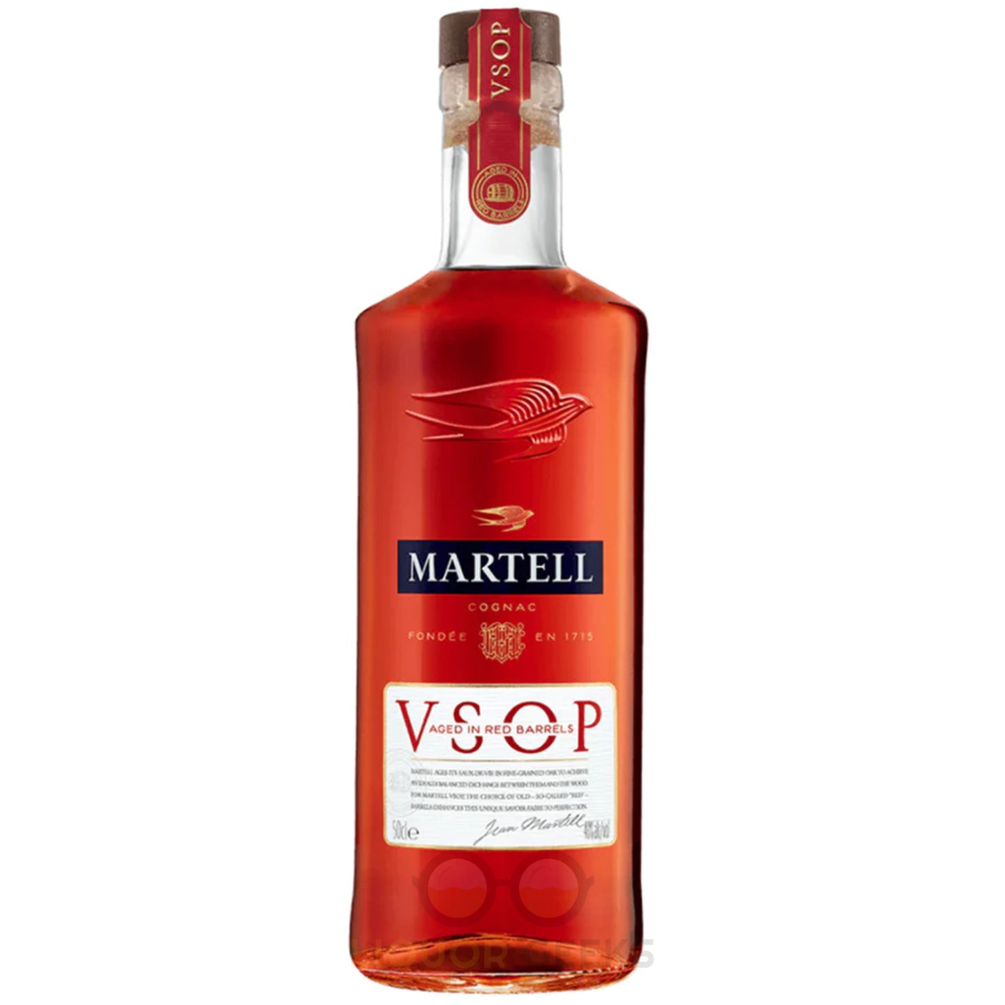 Martell VSOP Cognac Matured In Red Barrels - Liquor Geeks
