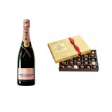 Moet & Chandon Champagne Brut Rose Imperial With Gift - Liquor Geeks