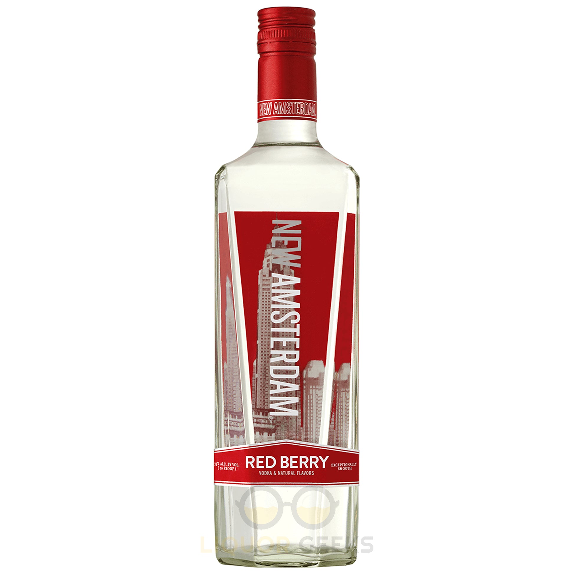 New Amsterdam Red Berry Vodka - Liquor Geeks