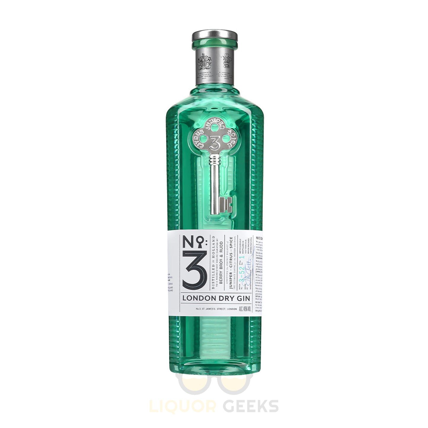 No. 3 London Dry Gin - Liquor Geeks