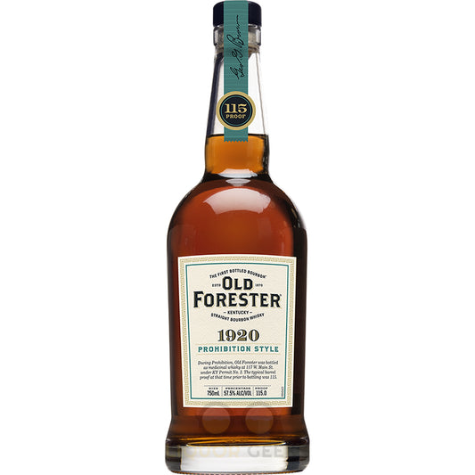 Old Forester 1920 Bourbon - Liquor Geeks
