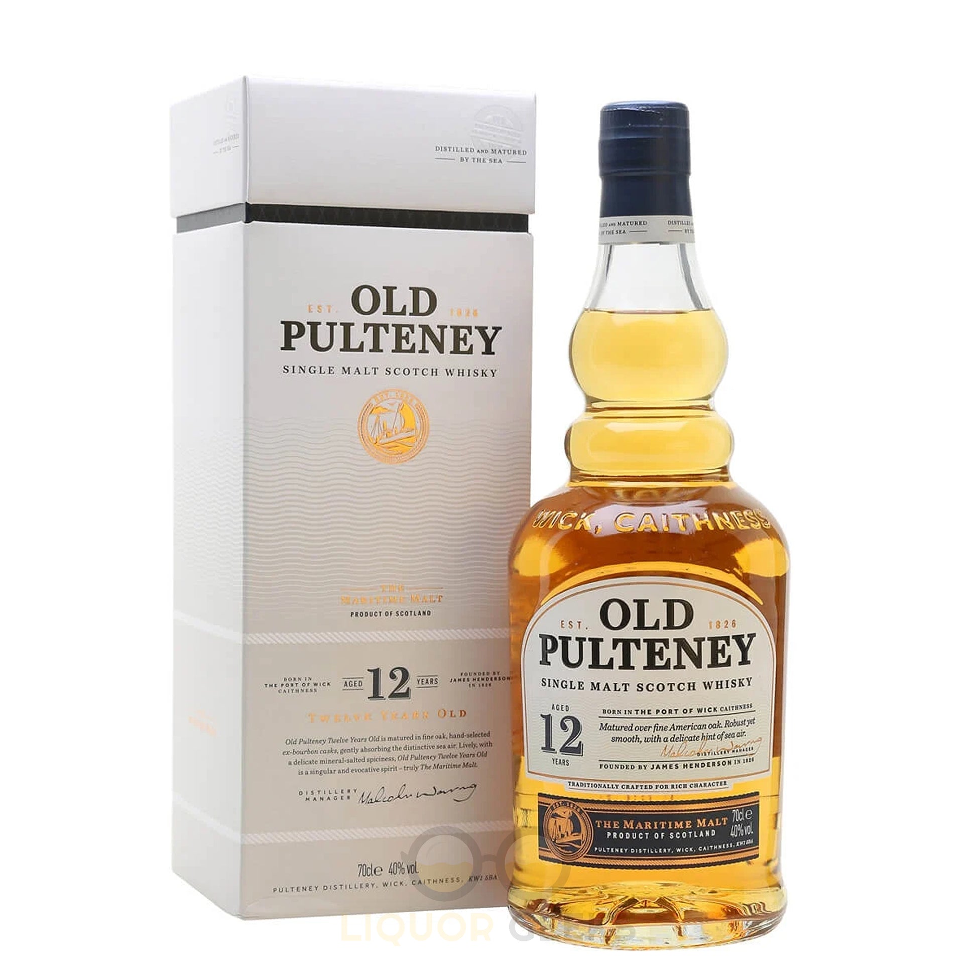 Old Pulteney Single Malt Scotch Whisky 12 Year - Liquor Geeks