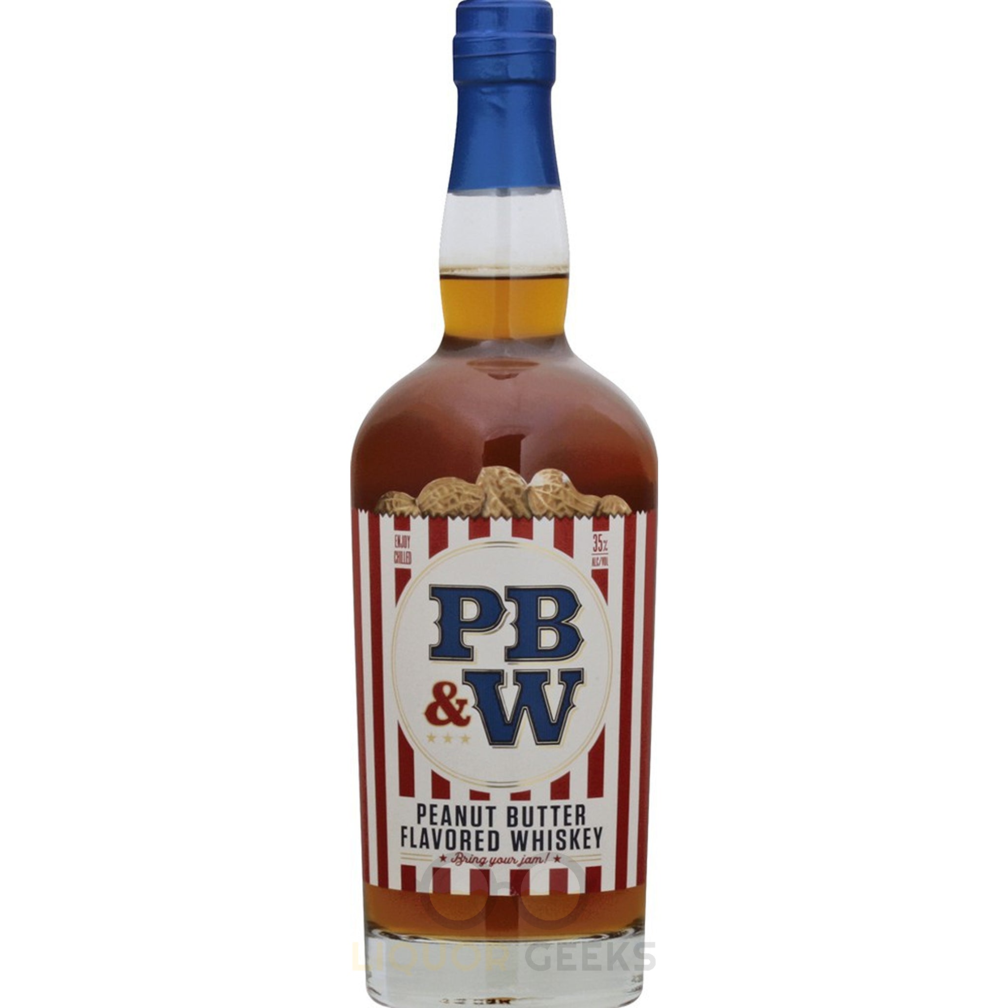 PB&W Peanut Butter Whiskey Liquor Geeks
