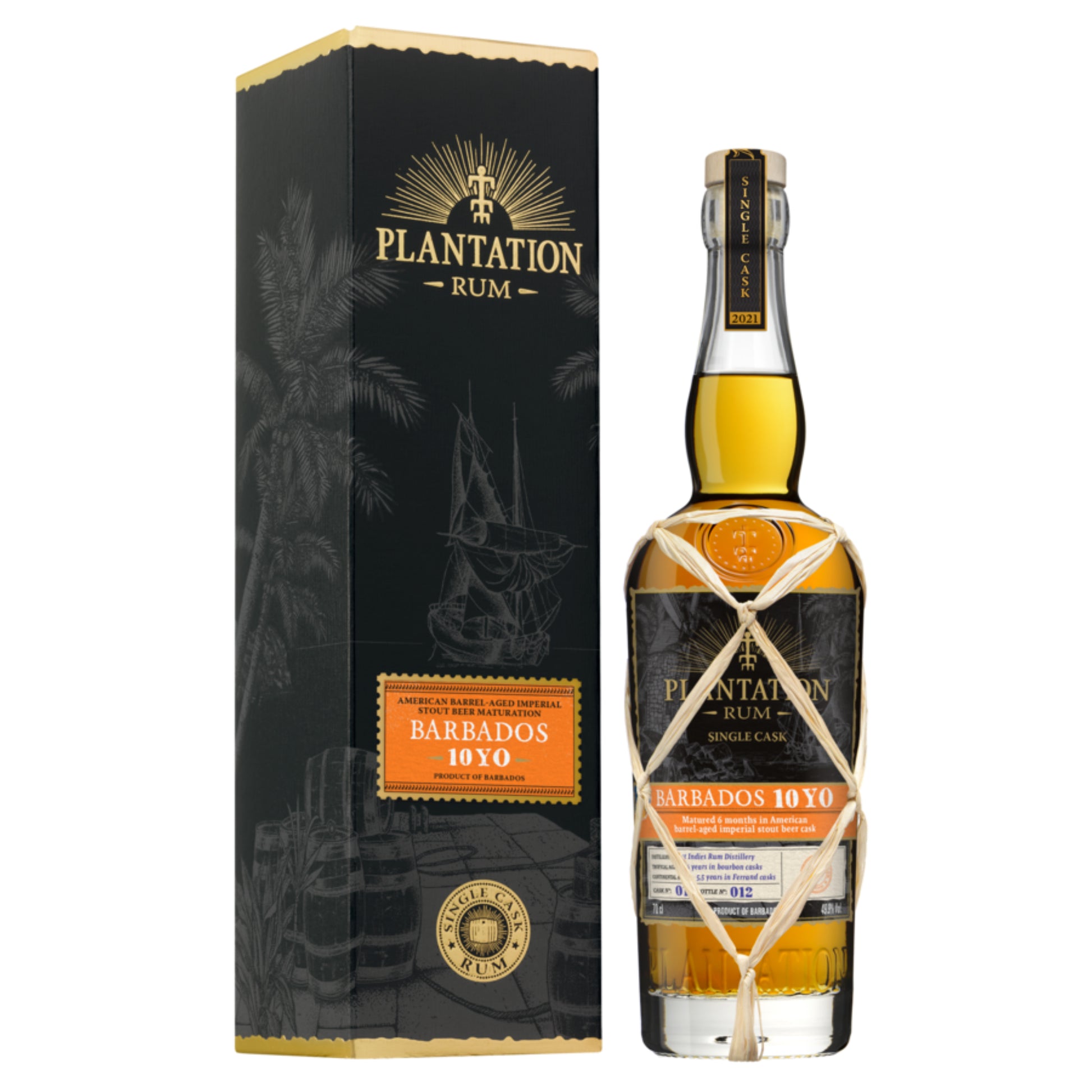 Plantation Barbados 10 year Rum - Liquor Geeks