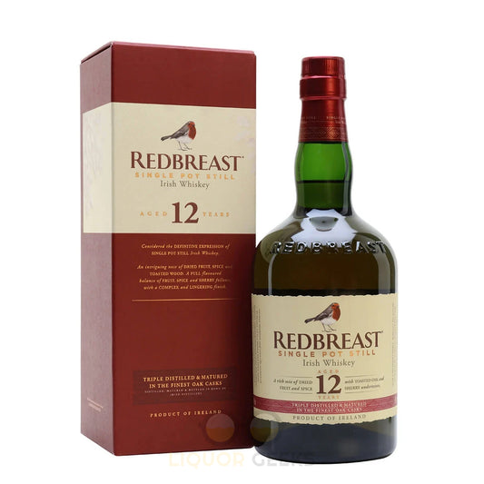 Redbreast 12 Year Old Irish Whiskey - Liquor Geeks