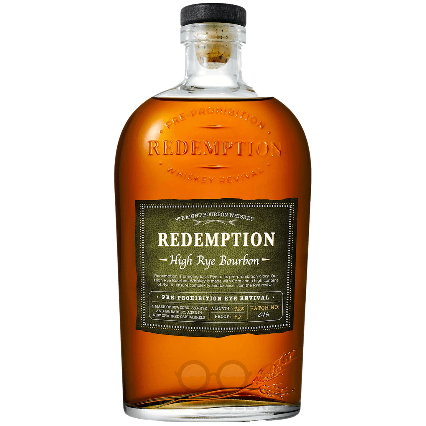 Redemption High Rye Bourbon Whiskey - Liquor Geeks