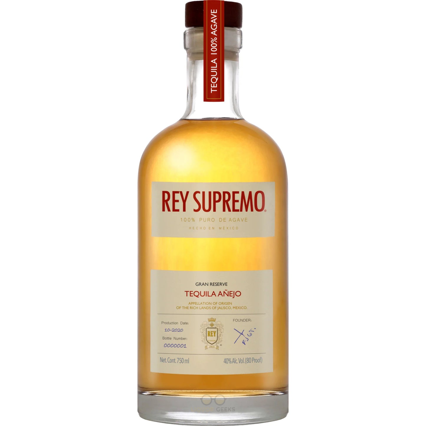 Rey Supremo Tequila Anejo Gran Reserva - Liquor Geeks