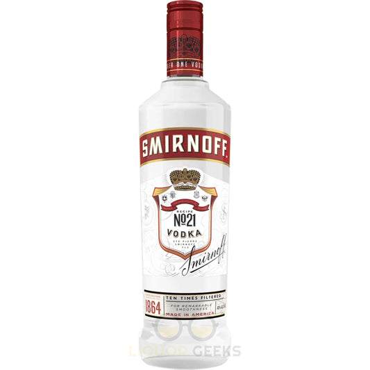 Smirnoff Vodka - Liquor Geeks