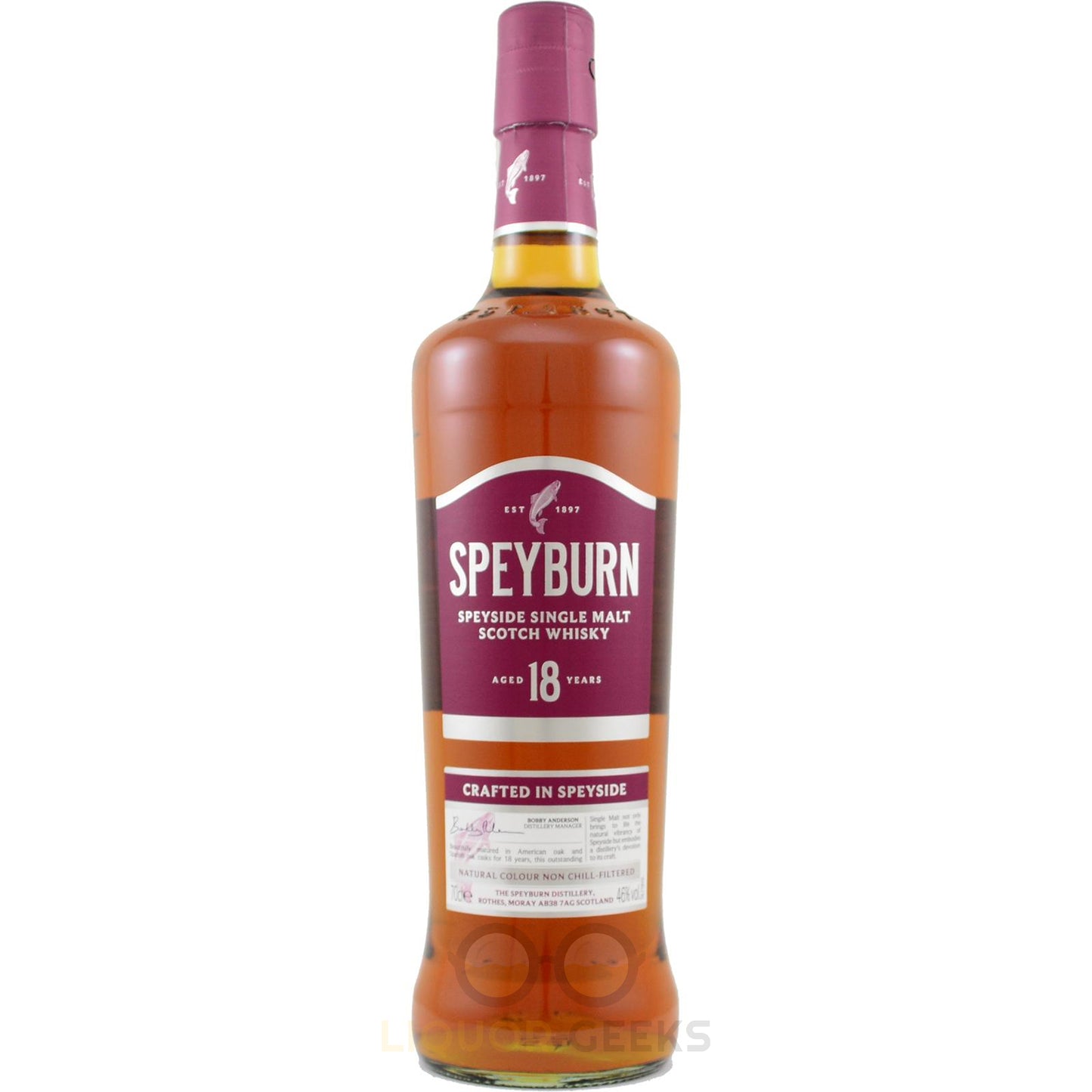 Speyburn Single Malt Scotch Whiskey 18 Year Old - Liquor Geeks