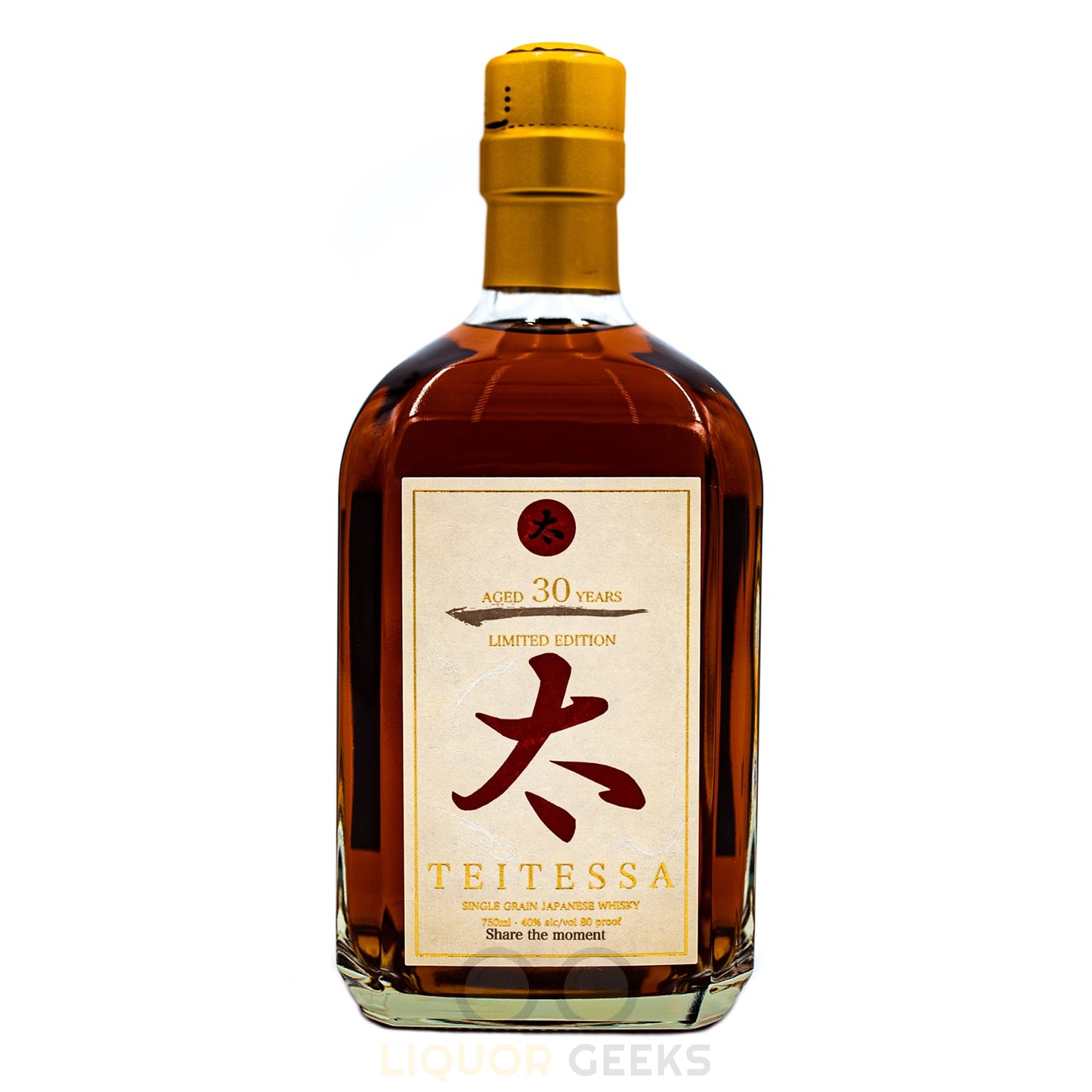 Teitessa 30 Year Old Single Grain Japanese Whisky - Liquor Geeks