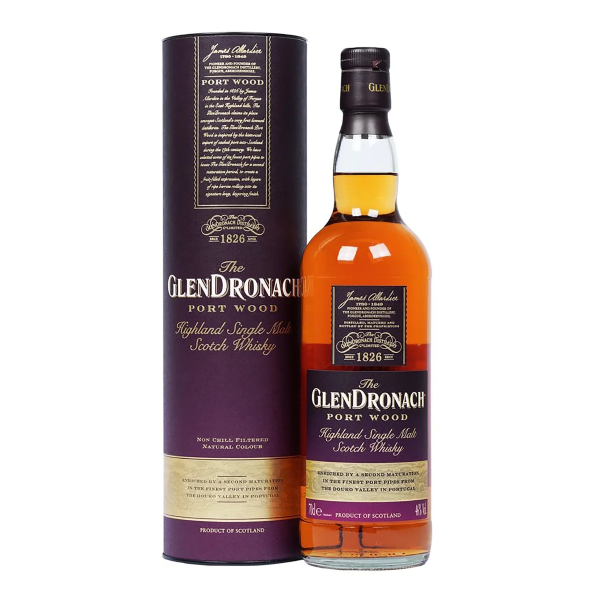 The Glendronach Port Wood Scotch - Liquor Geeks