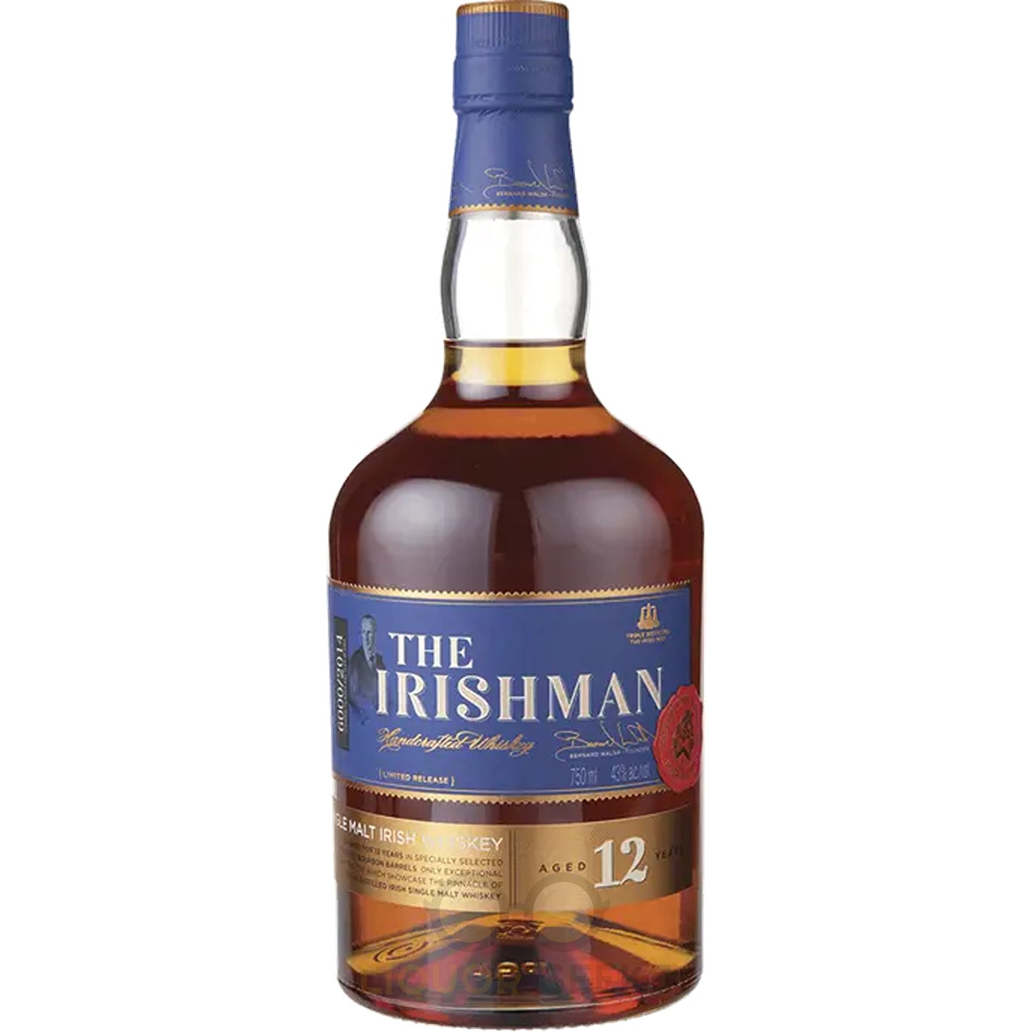 The Irishman Single Malt Irish Whiskey 12 Year - Liquor Geeks