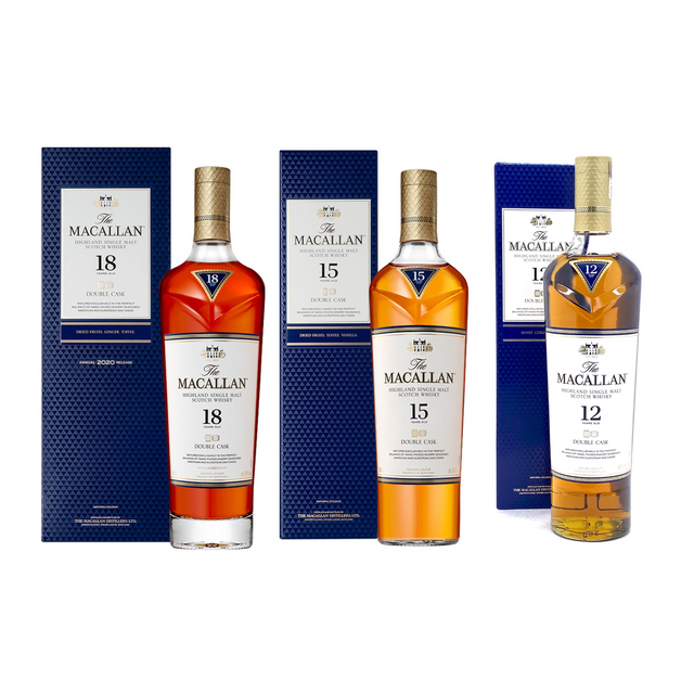 The Macallan 18 & 15 & 12 Combo - Liquor Geeks