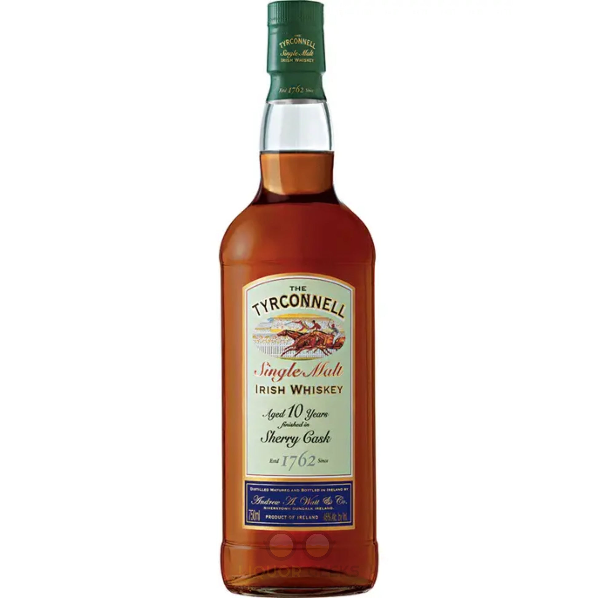 The Tyrconnell Single Malt Irish Whiskey Sherry Cask Finish 10 Year - Liquor Geeks