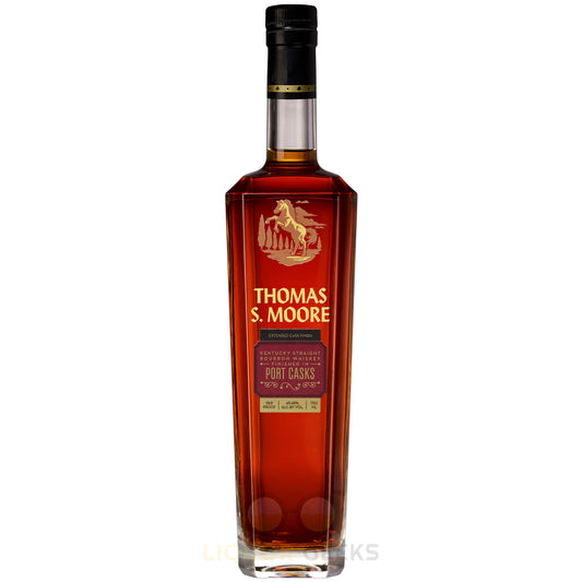 Thomas S. Moore Straight Bourbon Extended Cask Finish Port Casks - Liquor Geeks