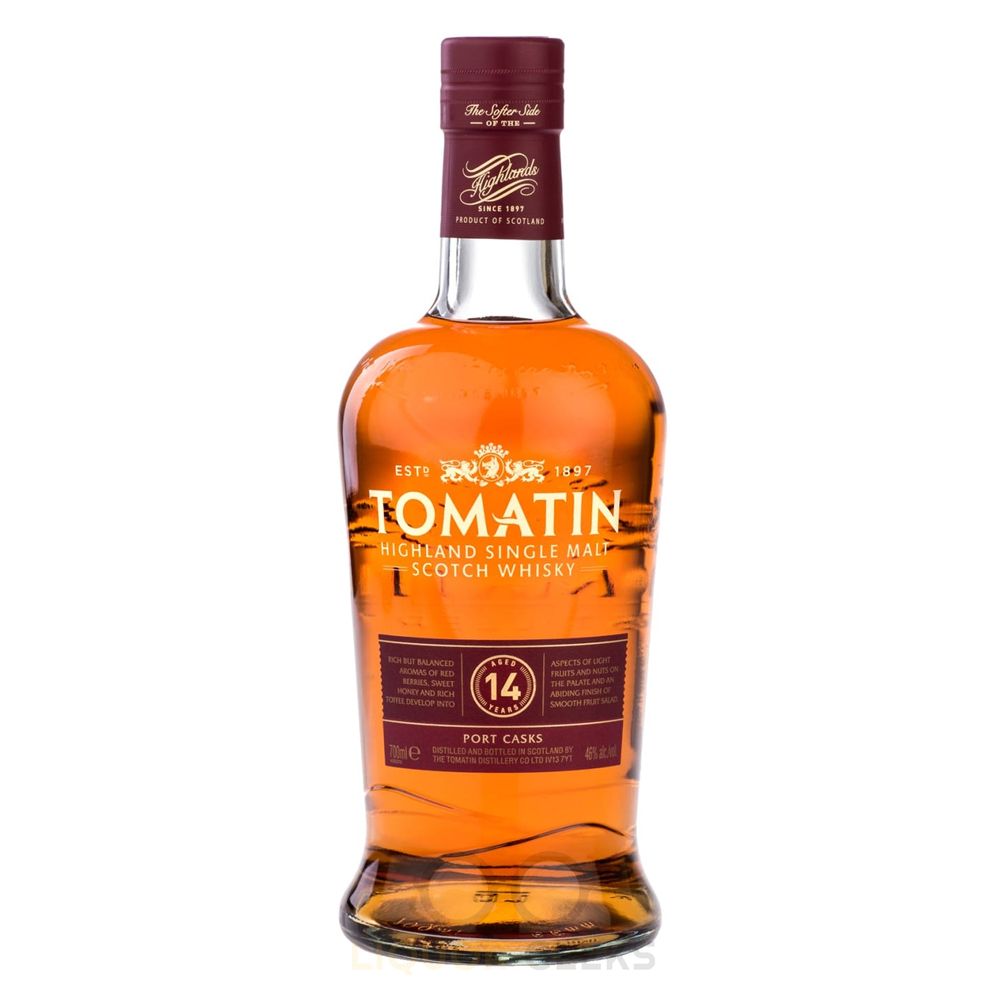 Tomatin 14 Year Port Cask Single Malt - Liquor Geeks