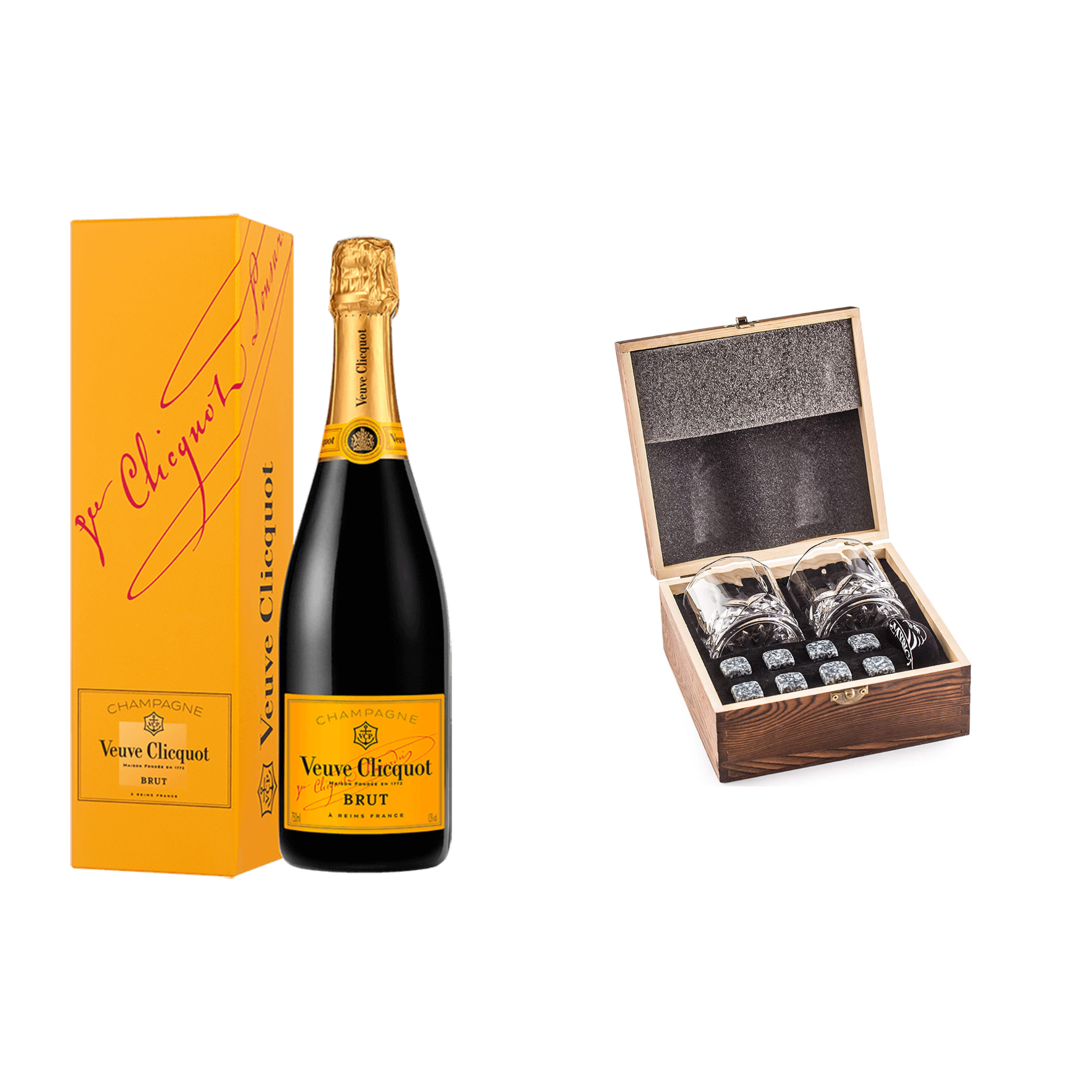 Veuve Clicquot - Brut Champagne Radiant Box- Allocated NV - Heights Chateau